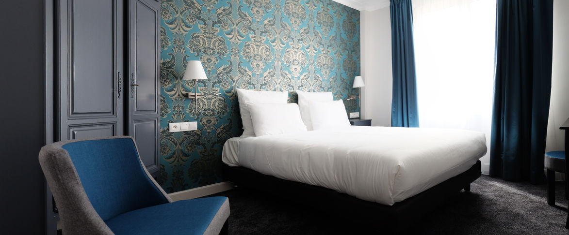 Chambre standard, papier peint, 